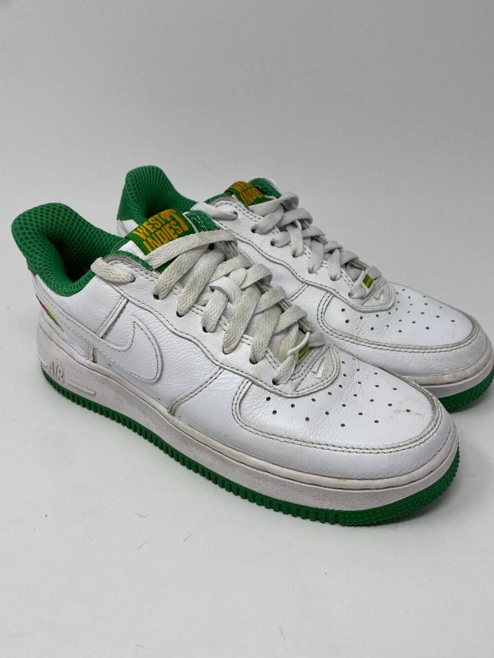 Nike Air Force 1 Low Retro QS West Indies Mens 6.5 Womens 8 White DX1156-100